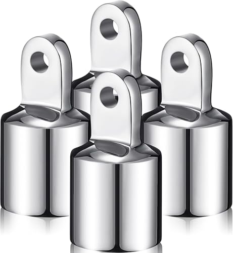 Stainless Steel Boat Bimini Top Cap Fits 1 Inch OD Round Tubing - 32mm OD, 25mm ID
