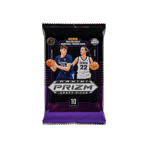 2024-25 Panini Prizm Draft Picks Collegiate Basketball Trading Cards Mega Box