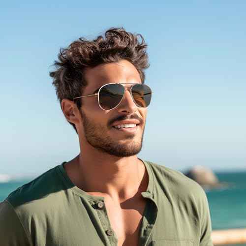 Guppy Anti-Tracking Rear View Sunglasses, Anti-spy Mirror Glasses, Spy Glasses See Behind You Eyeglasses Vision Outdoor Cycling Beach Fashion Sunglasses, for Men Women Driving Sun glasses