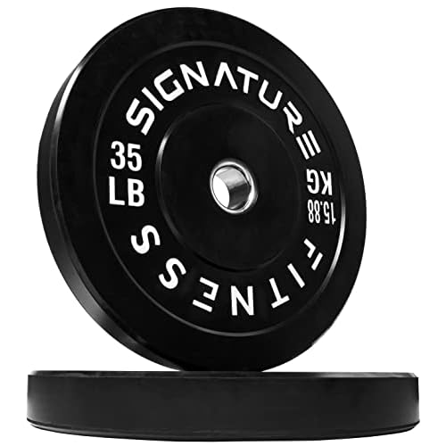 Fitvids Olympic Bumper Plates Set, 2" Weight Plates for Strength Training & Weightlifting, Paris or Set or Set with Barbell, Multiple Options