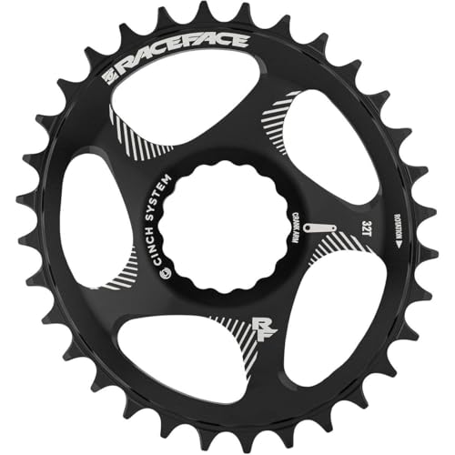 Race Face 91-9610 32 Direct Mount Oval 32T Black 10/11/12S