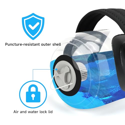 Water Workout Bag 33lb Adjustable Water Fitness Training Bag - Leakproof Power Bag