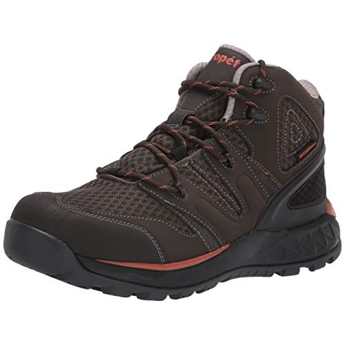 Propet Mens Veymont Round Toe Hiking Hiking Casual Boots Ankle - Black