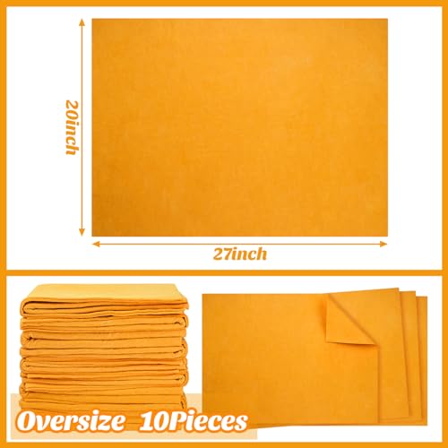 Large 20x27 Inch Absorbent Shammy Cloths for Car Cleaning & Household Use