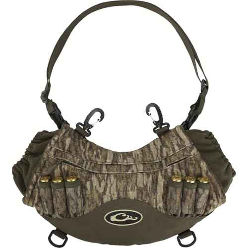 Drake Waterfowl Unisex LST Durable Weather-Resistant Ultra-Soft Fleece-Lined Handwarmer Muff with Front Storage Pocket & Waterproof Phone Pouch