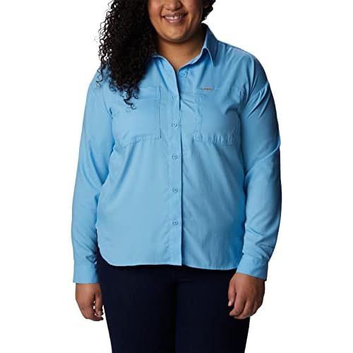 Columbia Women's Plus Size Silver Ridge Utility Long Sleeve Shirt