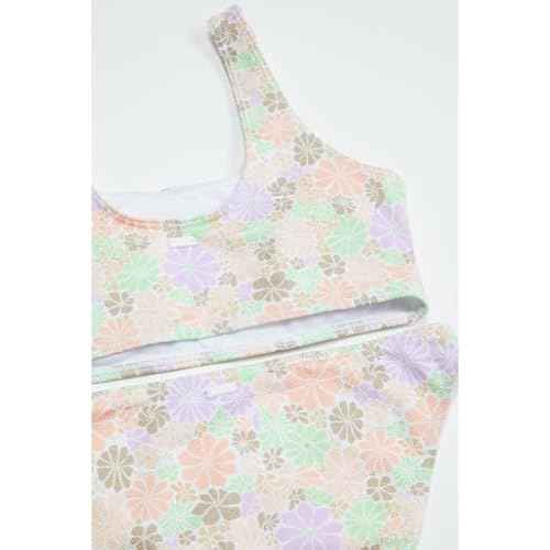 Roxy Girls' All About Sol Cropped Swimsuit Set