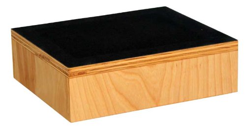 Therapy Steps, Set of 4 with Textured Safety Walk Tread, Balance Training, Plywood, Nestable for Storage