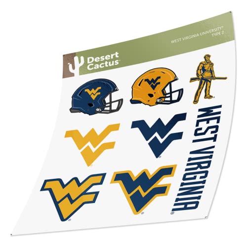 West Virginia Mountaineers Vinyl Decal - Official NCAA College Sticker