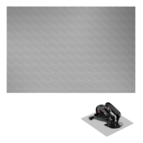 19.68 x 15.75 Inch Non-Slip Workout Mat for Elliptical and Desk Pedal Exerciser