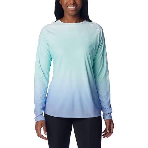 Columbia Women's Printed Tidal Deflector Long Sleeve