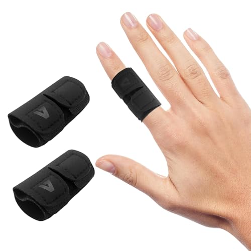 Medium Neoprene Finger Buddy Support Strap - No Metal Support, Single Finger