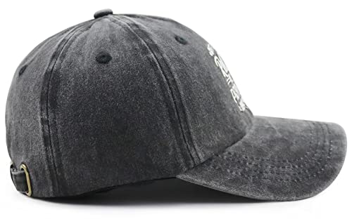 Officially Retired Baseball Cap for Women Men - Black, One Size