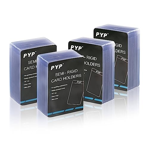 200 Pack Semi-Rigid Card Sleeves for Trading & Graded Baseball Cards