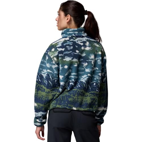 Columbia womens Helvetia¢â II Printed Cropped Half Snap