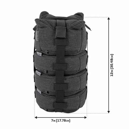 Allen Company Eliminator Stacker Shooting Bag, 4-Piece, Black