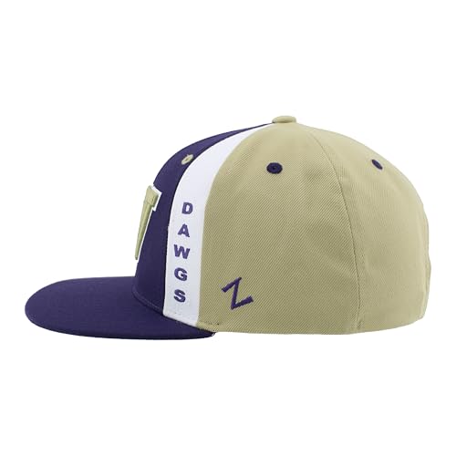 Washington Huskies NCAA Adjustable Snapback Hat - Team Color