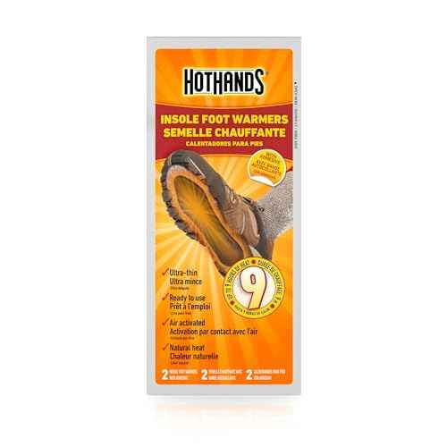 Insole Foot Warmers with Adhesive Value Pack (5-Pairs)