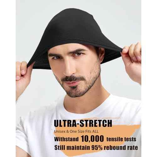 Cooling Skull Caps for Men Women-Thin Breathable Mesh Beanie for Men Running Skull Cap for Cycling Gym & Outdoor Sports