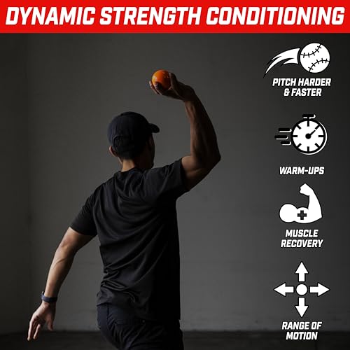 Weighted Plyometric Training Balls Set - Advanced Range 3.5oz-70oz 6 Pack