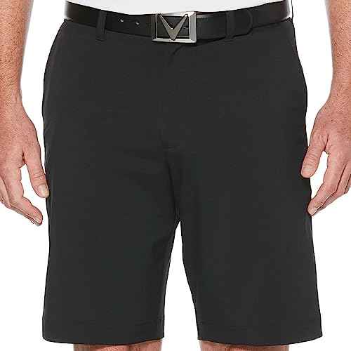 Callaway Men's Opti-Stretch Solid Short with Active Waistband
