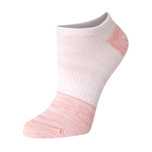Hanes Women's No Show Copper Ankle Socks - Performance Cushioned with Arch Support, X-Temp, 5-9