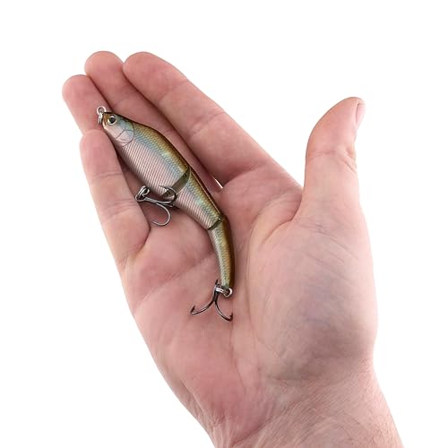 Berkley Magic Swimmer Freshwater Hard Bait - Perfect Ghost 3.75in 3/8oz