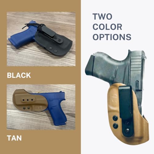 TAN Deep Concealed Holster for P365 - Slim, Custom-Fit, Ambidextrous Carry