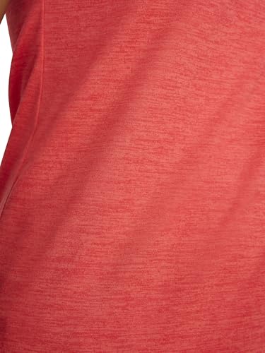 Reebok Women's Off The Charts Performance T-Shirt - Large Hibiscus Heather