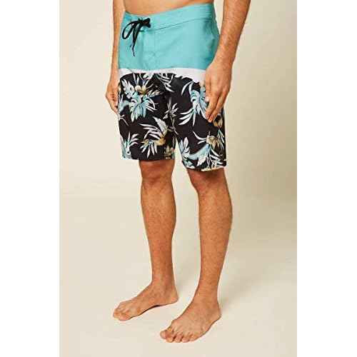 O'NEILL Men's Board Shorts, 20 Inch Outseam Hyperfreak Board Shorts, Premium Mens Board Shorts for Comfort and Style