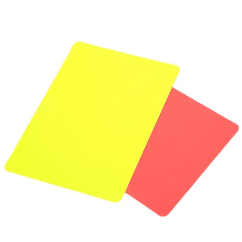 Football Referee Equipment-Red and Yellow Cards Record for Soccer Games