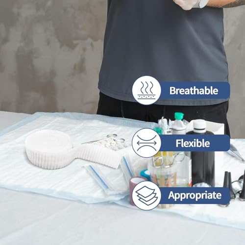 Elastic Mesh Wound Dressing Tubular Bandage 4.36 Yard / 2.3 Inch - Pack of 2