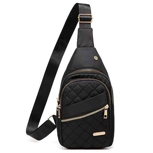 Crossbody Small Sling Backpack Sling Bag for Women, Chest Bag Daypack Crossbody for Travel Sport Running Hiking