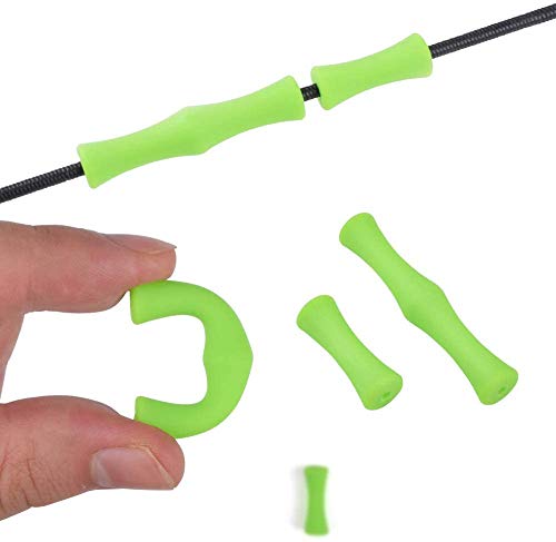Green Archery Bowstring Finger Saver Guard for Hunting & Shooting