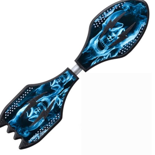 XUDREZ Junior Caster Board Skateboard with Illuminating Wheels - Variation J