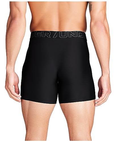 Under Armour Men's Performance Tech Brief Underwear 6-Inch Inseam Black Large