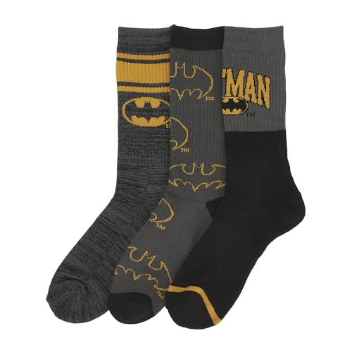 Men's Athletic Crew Socks 3 Pack - Cushioned, Supportive, Durable