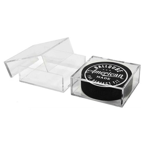 BallQube Hockey Display Case, Crystal Clear Holder - Fits Official Size Hockey Puck