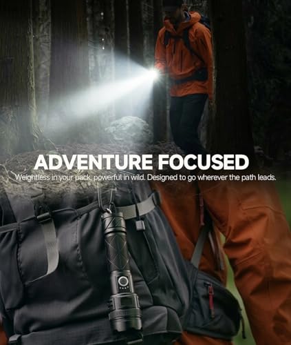 High Lumens Rechargeable Flashlights 99,000 Lumens 2 Pack - Waterproof & Long Runtime