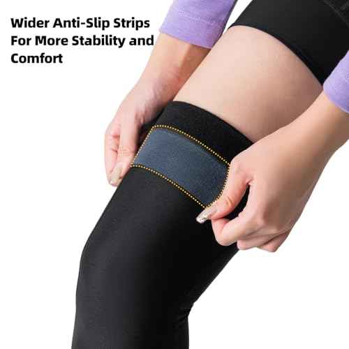 ROCKBROS Cycling Leg Warmers Winter Thermal Full Compression Leg sleeves for Men Women Running Basketball Football