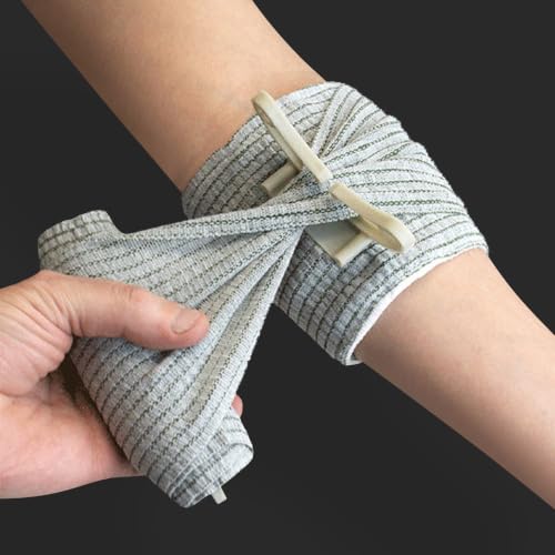 Israeli 4 Inch Compression Bandage - Trauma Wound Dressing, Sterile EMS Emergency Stop Bleeding, Pack of 1 - Variation 1