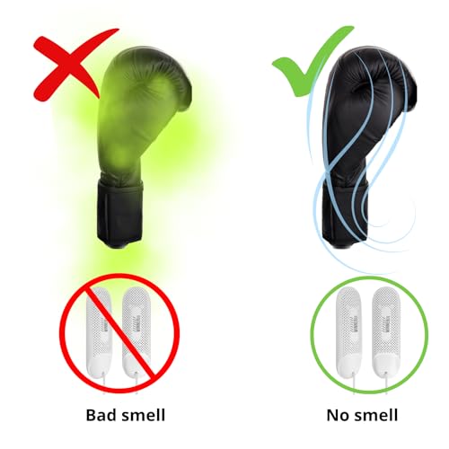 Boxing Glove Dryer and Cleaner with Odor Removal for Boxing & MMA Gloves