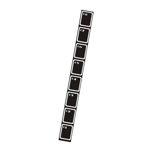 Zxpjkyu Agility Ladder Mat Footwork Trainer Outdoor Sports Speed Ladder Improve Speed, 350cmx34cm