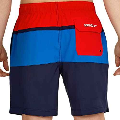 Speedo Men's Swim Trunk Mid Length Redondo Stripe