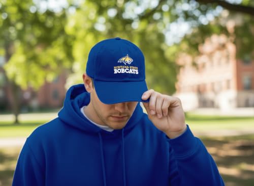 Montana State University Embroidered Baseball Hat - Desert Cactus