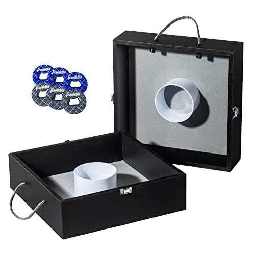 Franklin Sports Washer Toss Game Set - Outdoor Washers Set with Targets + Washers - Perfect for Lawn, Beach + More - Classic Outside + Tailgate Game
