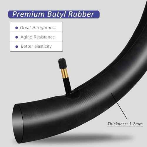 29x1.95/29x2.10/29x2.125 inch Bike Tube with AV48mm Schrader Valve Mountain Bike Inner Tubes Premium Butyl Rubber Bicycle Tube 2 Pack 29 inch?E-Bike Tube