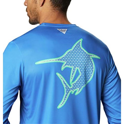 Columbia Men's PFG Fish Series Ii Terminal Tackle Long Sleeve