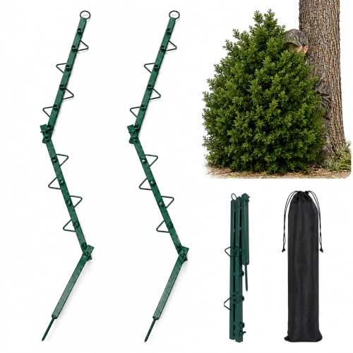 2PCS Camouflage Hunting Concealment Branch with Adjustable Hooks
