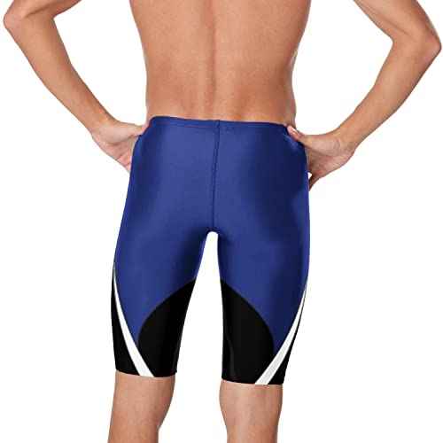 Speedo Men's Standard Swimsuit Jammer Endurance+ Splice Team Colors
